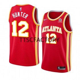 Camiseta Hombre NBA Atlanta Hawks De Andre Hunter 12 Nike 2022-23 Icon Edition Rojo Swingman